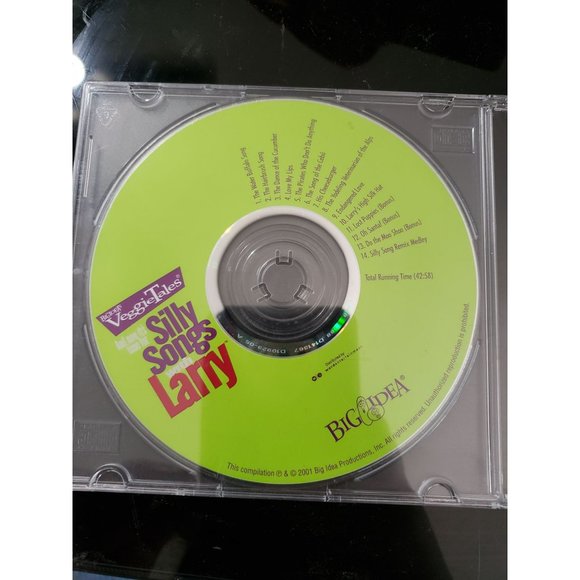 VeggieTales Veggie Tales Chidlren Kids Silly Songs with Larry - Picture 4 of 4